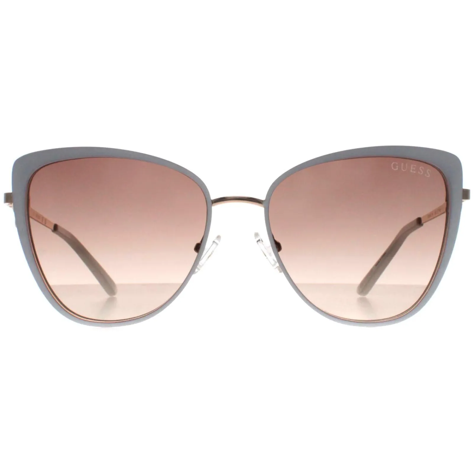 Guess Guess|Cat-Eye^Sunglasses GF6141 21F White Brown Gradient