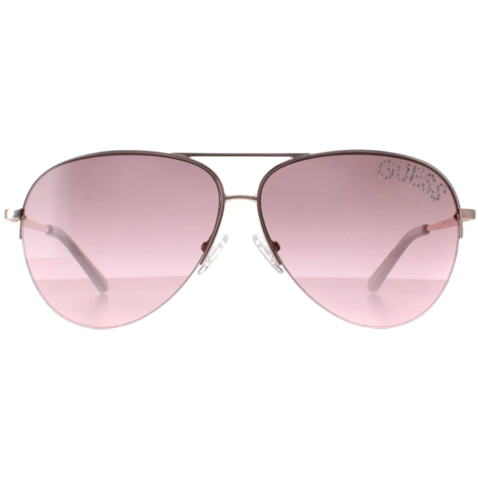 Guess Guess|Aviator^Sunglasses GF6126 28T Shiny Rose Gold Bordeaux Gradient