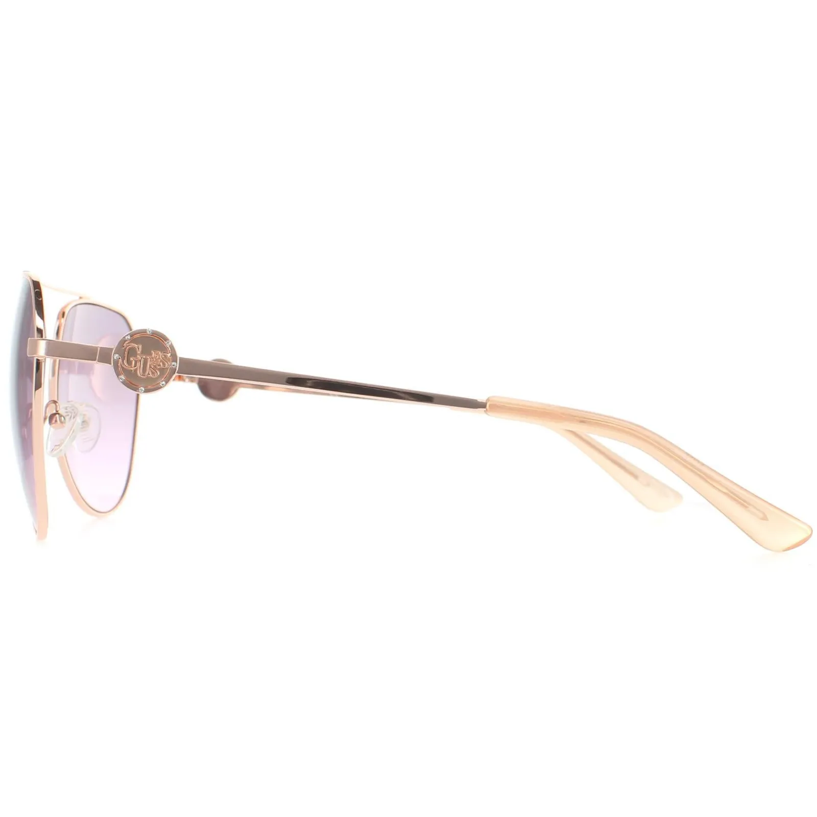 Guess Guess|Aviator^Sunglasses GF6140 28T Shiny Rose Gold Bordeaux Gradient