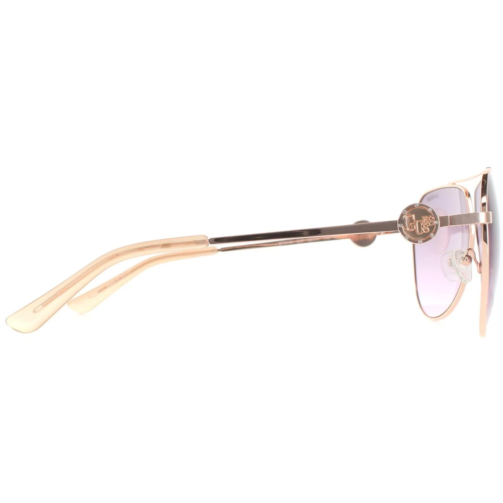 Guess Guess|Aviator^Sunglasses GF6140 28T Shiny Rose Gold Bordeaux Gradient