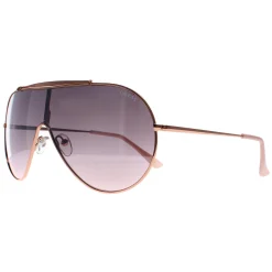 Guess Guess|Shield^Sunglasses GF0370 28U Rose Gold Silver Mirrored