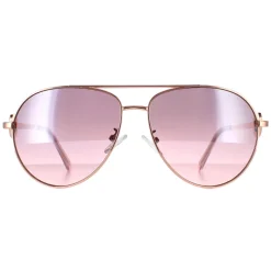 Guess Guess|Aviator^Sunglasses GF3064 28U Rose Gold Brown