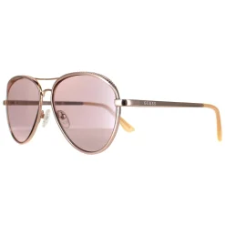 Guess Guess|Aviator^Sunglasses GF0350 28U Shiny Rose Gold Bordeaux Mirror