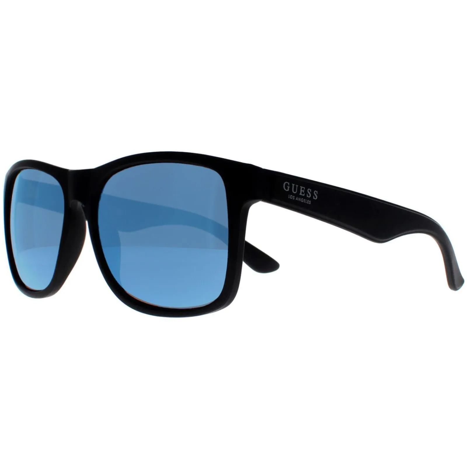 Guess Guess|Square^Sunglasses GF0203 02X Black Blue Mirrored