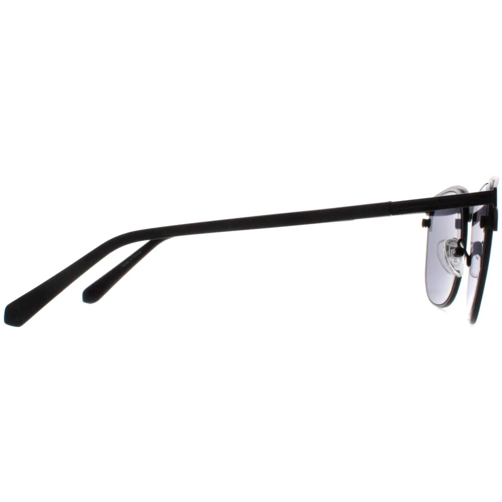 Guess Guess|Semi Rimless^Sunglasses GU00052 02A Matte Black Smoke Grey
