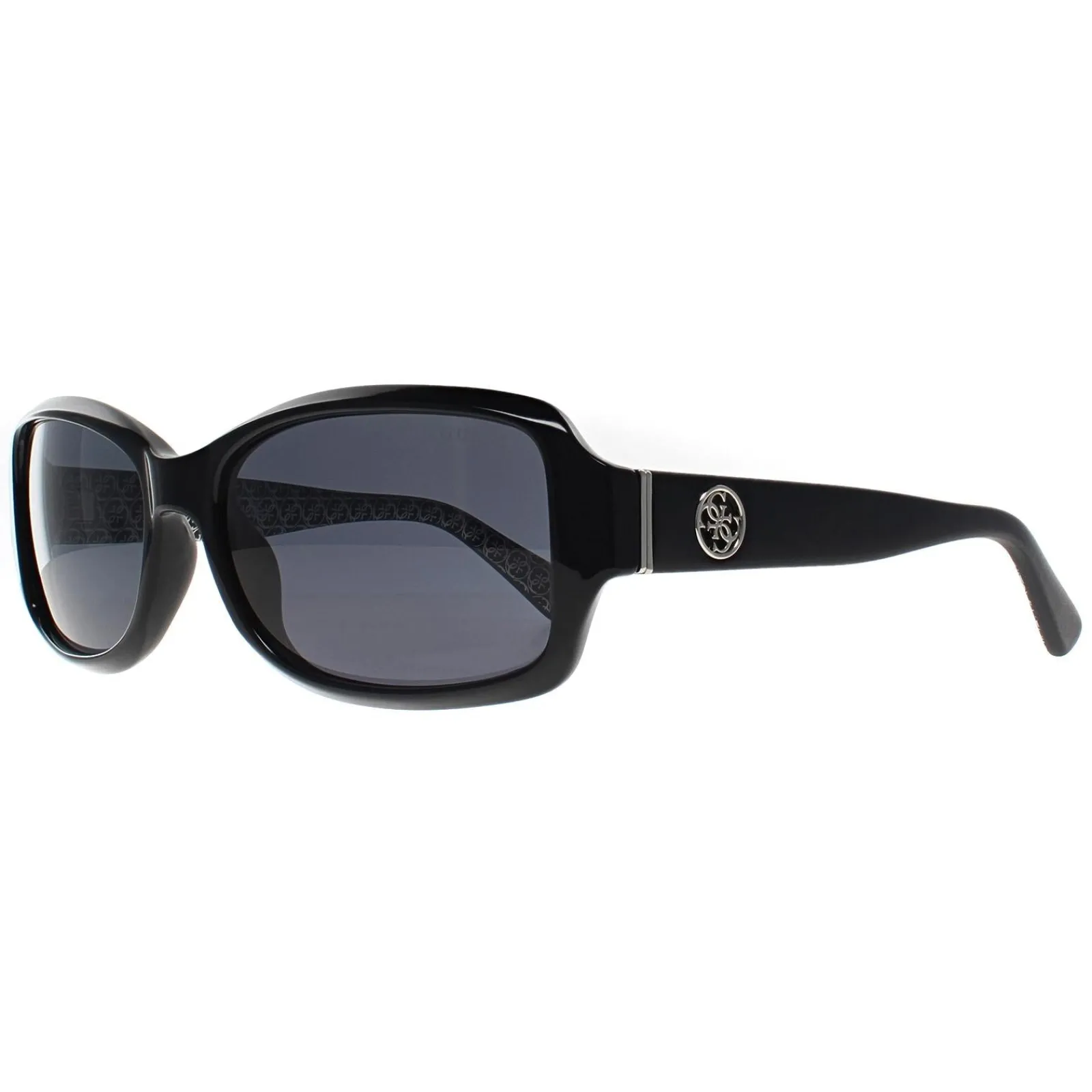 Guess Guess|Rectangle^Sunglasses GU7410 01A Shiny Black Grey