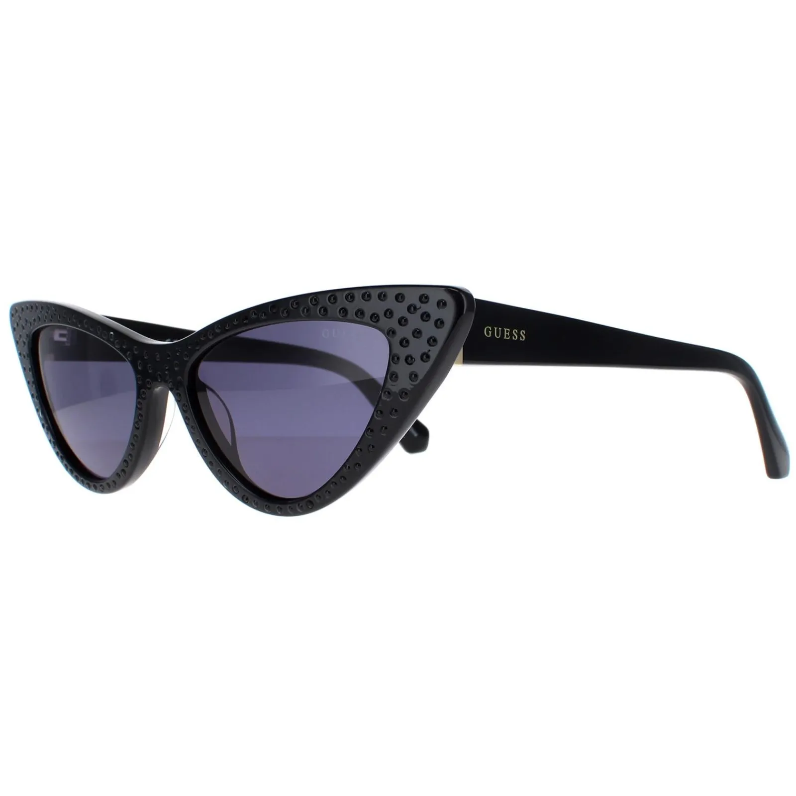 Guess Guess|Cat-Eye^Sunglasses GU7810 01A Shiny Black Smoke