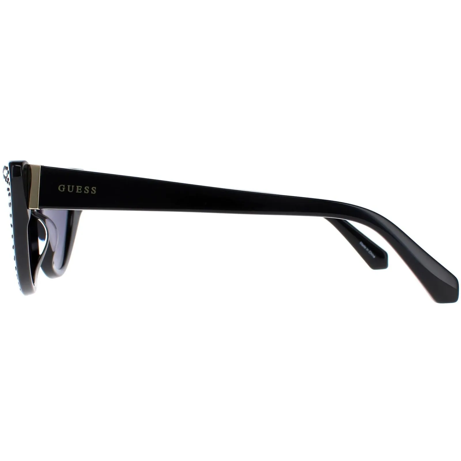 Guess Guess|Cat-Eye^Sunglasses GU7810 01A Shiny Black Smoke