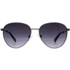 Guess Guess|Round^Sunglasses GU8257 08B Shiny Gunmetal Smoke Gradient