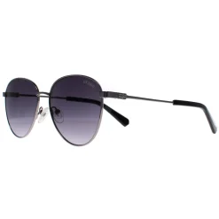 Guess Guess|Round^Sunglasses GU8257 08B Shiny Gunmetal Smoke Gradient