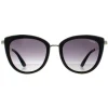 Guess Guess|Cat-Eye^Sunglasses GU7491 01B Shiny Black Gold Grey Gradient