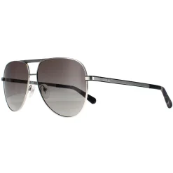 Guess Guess|Aviator^Sunglasses GU00027 10B Shiny Light Nickeltin Smoke Gradient