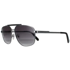 Guess Guess|Aviator^Sunglasses GU00054 06B Shiny Dark Nickeltin Smoke Grey Gradient