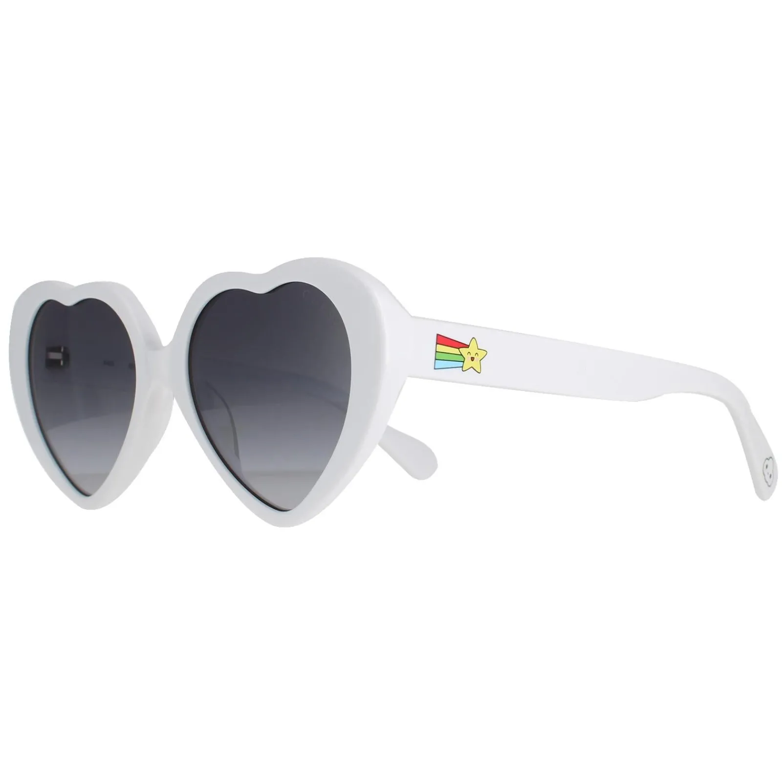 Guess Guess|Oval^Sunglasses GU8600 21B White Gradient Smoke Grey