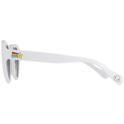 Guess Guess|Oval^Sunglasses GU8600 21B White Gradient Smoke Grey