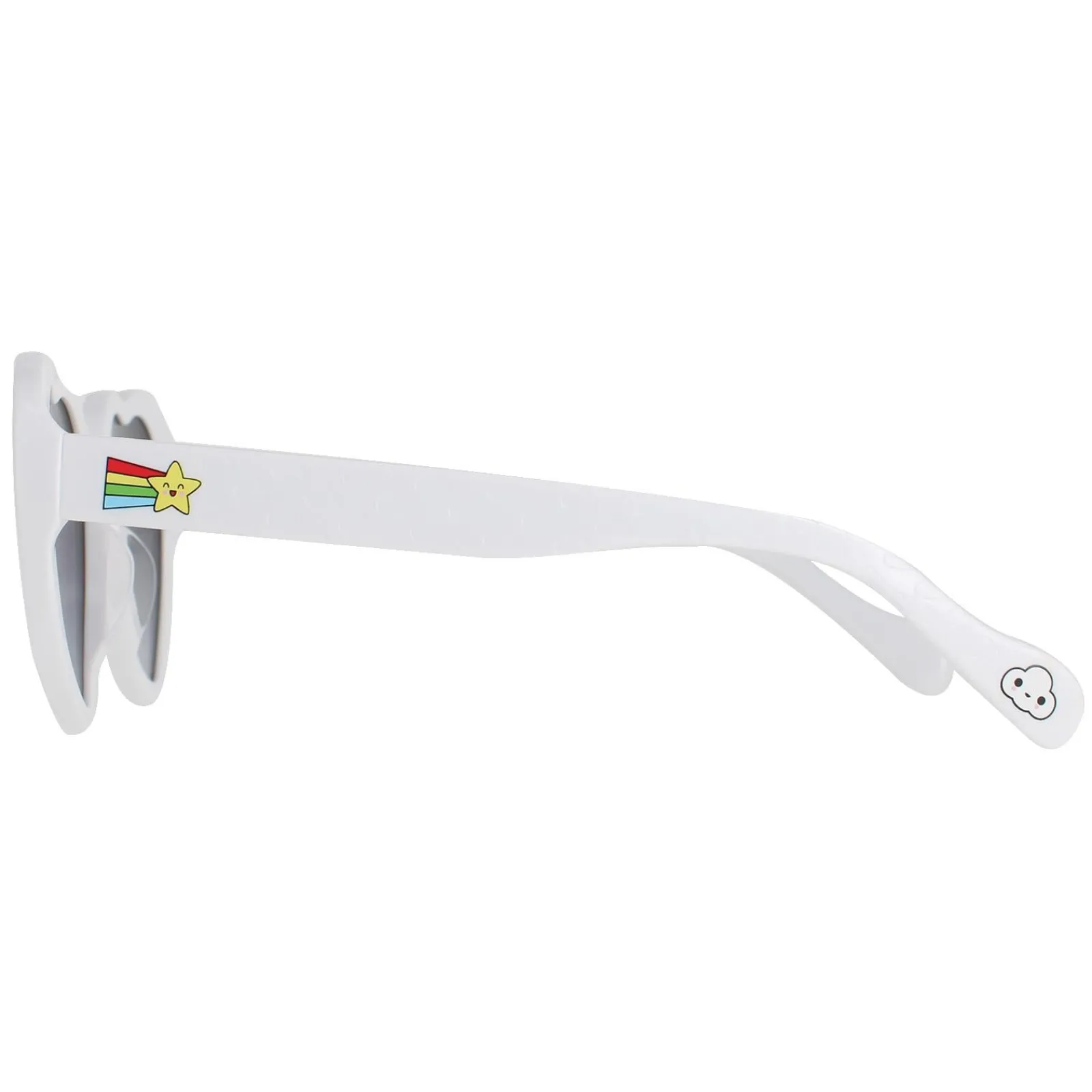 Guess Guess|Oval^Sunglasses GU8600 21B White Gradient Smoke Grey