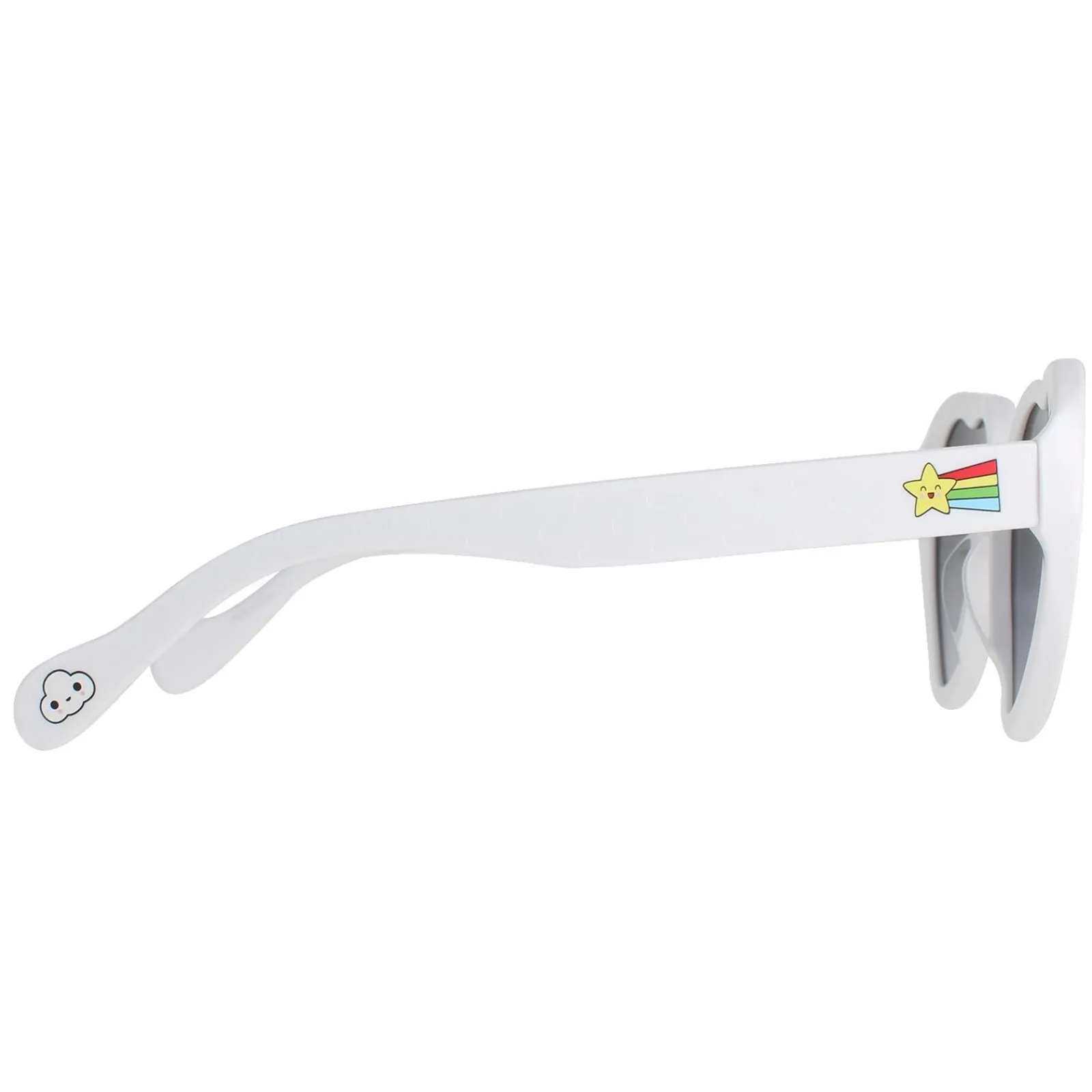 Guess Guess|Oval^Sunglasses GU8600 21B White Gradient Smoke Grey
