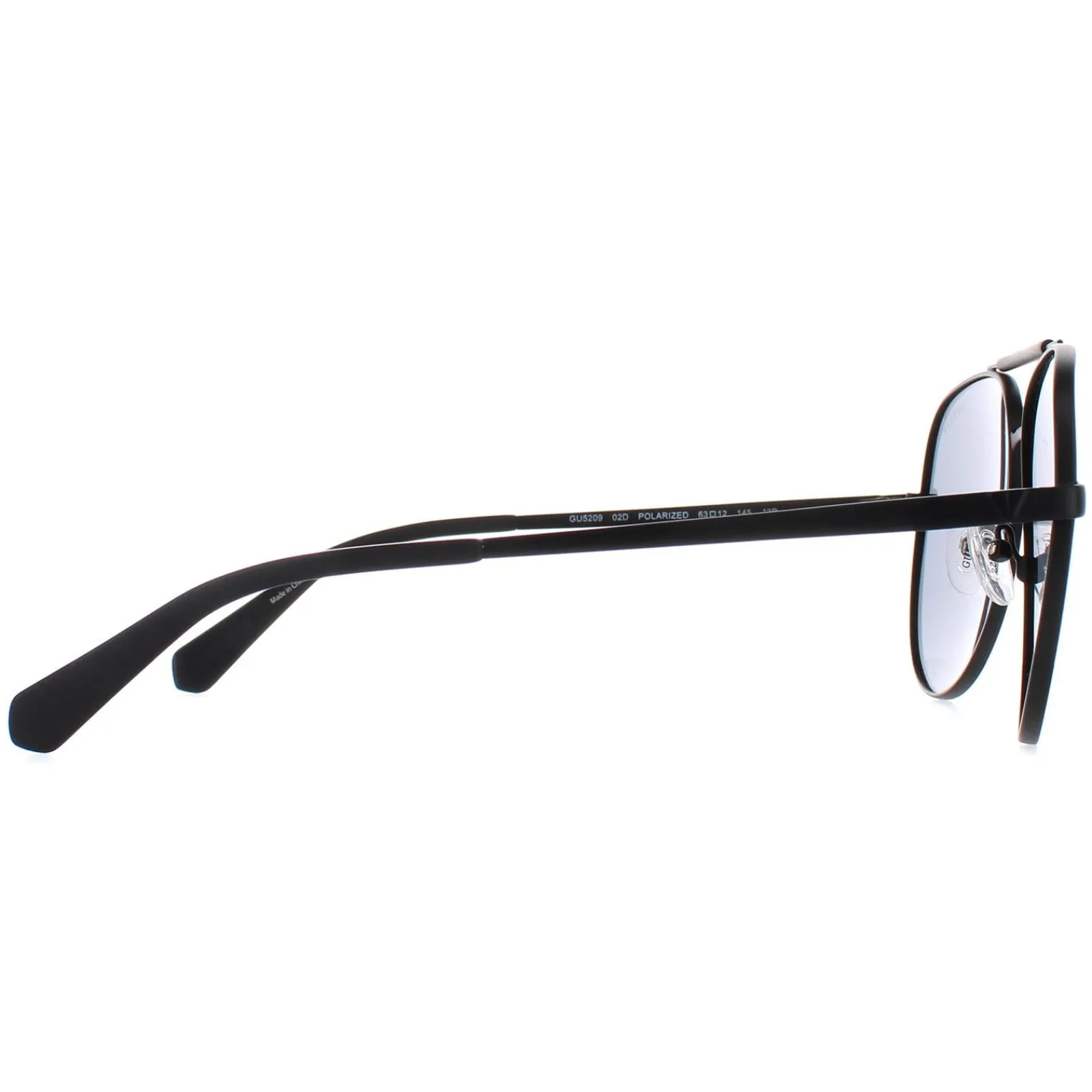 Guess Guess|Aviator^Sunglasses GU5209 02D Matte Black Smoke Polarized