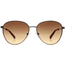 Guess Guess|Round^Sunglasses GU8257 10F Shiny Light Nickeltin Brown Gradient