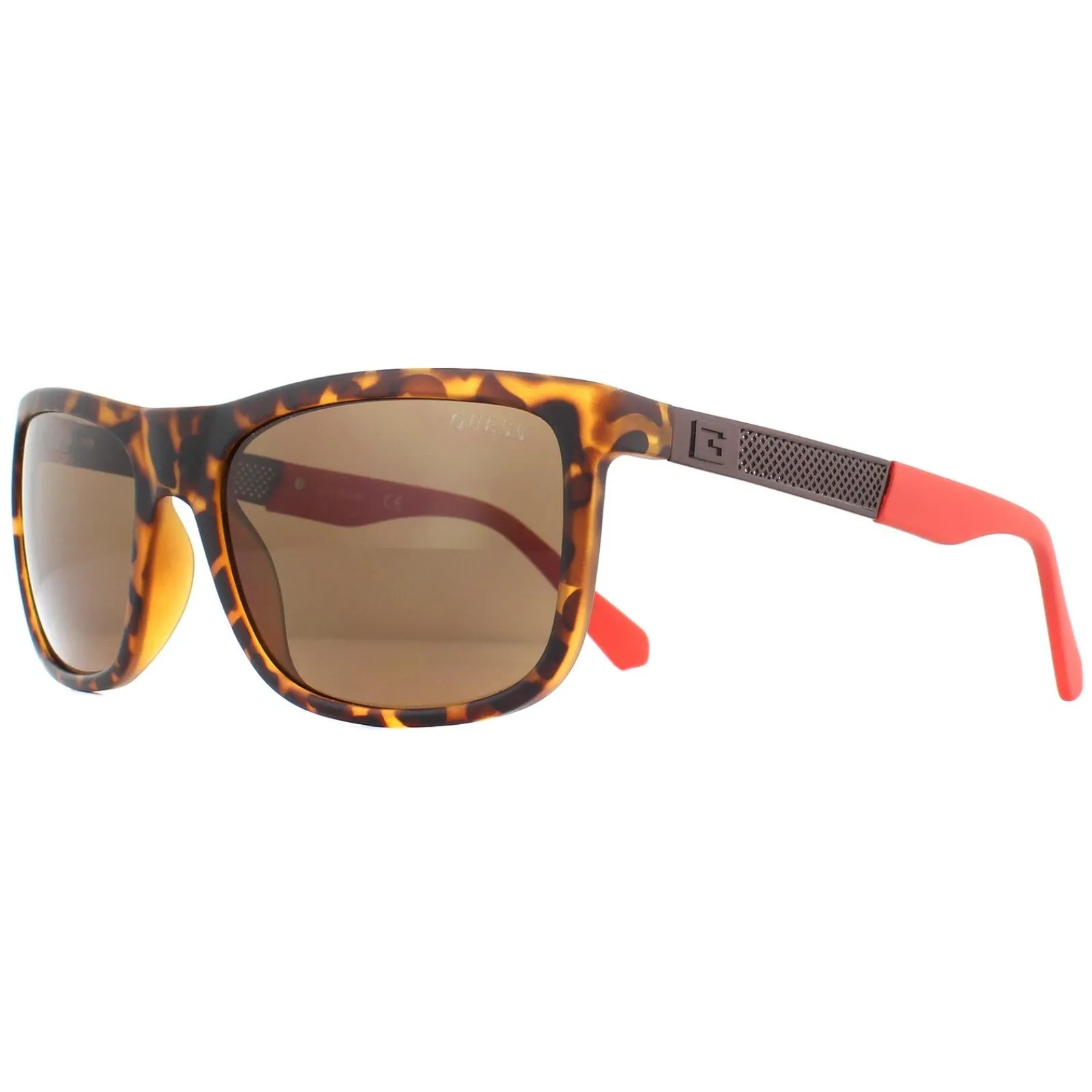 Guess Guess|Polarised^Sunglasses GU6843 52H Dark Havana Brown Polarized