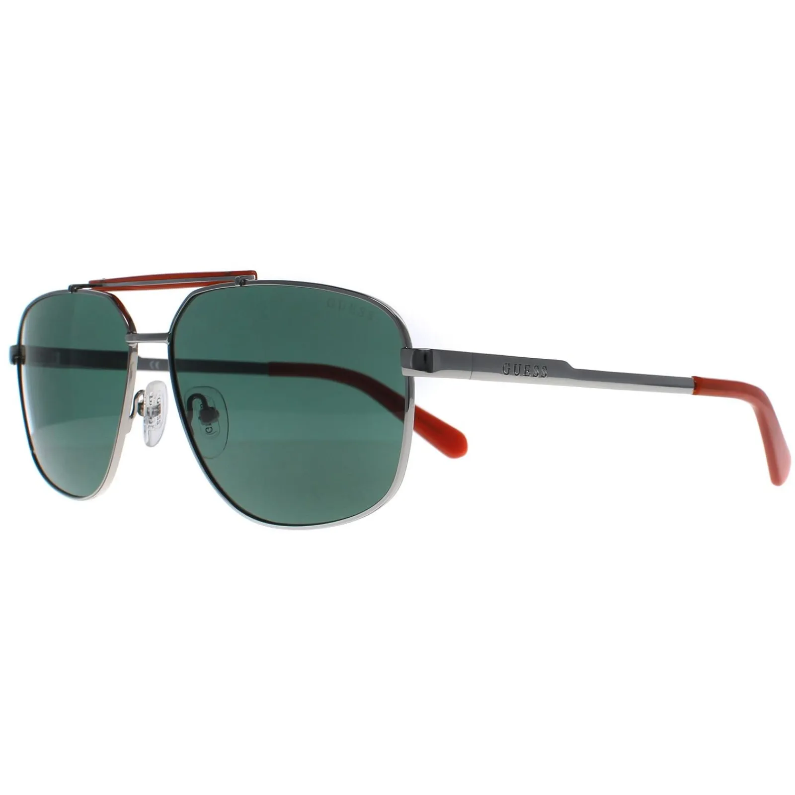 Guess Guess|Aviator^Sunglasses GU00054 08N Shiny Gunmetal Green