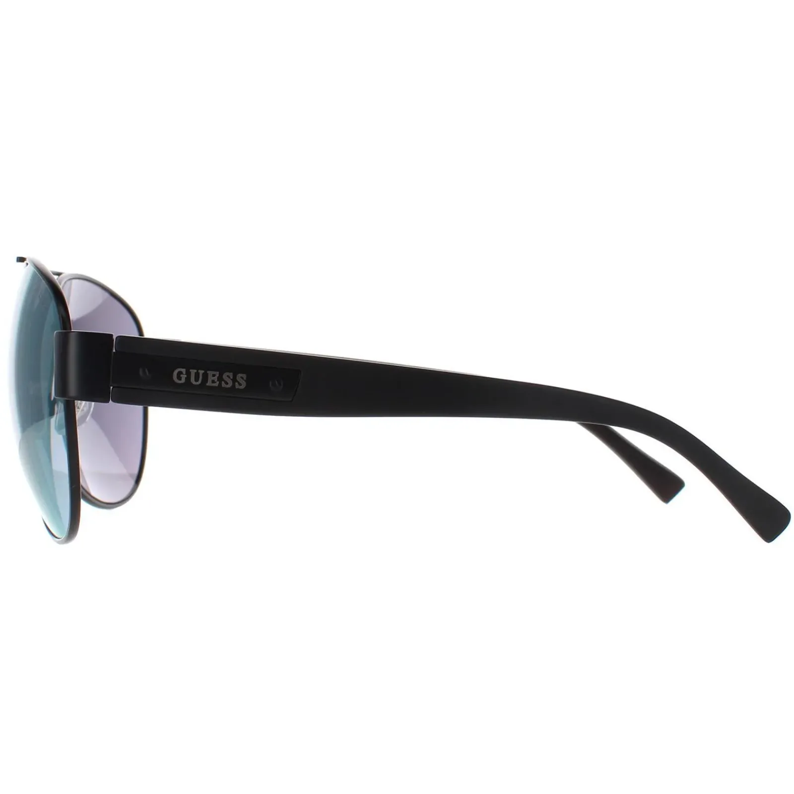 Guess Aviator^Sunglasses GU6830 02Q Black Grey Mirror