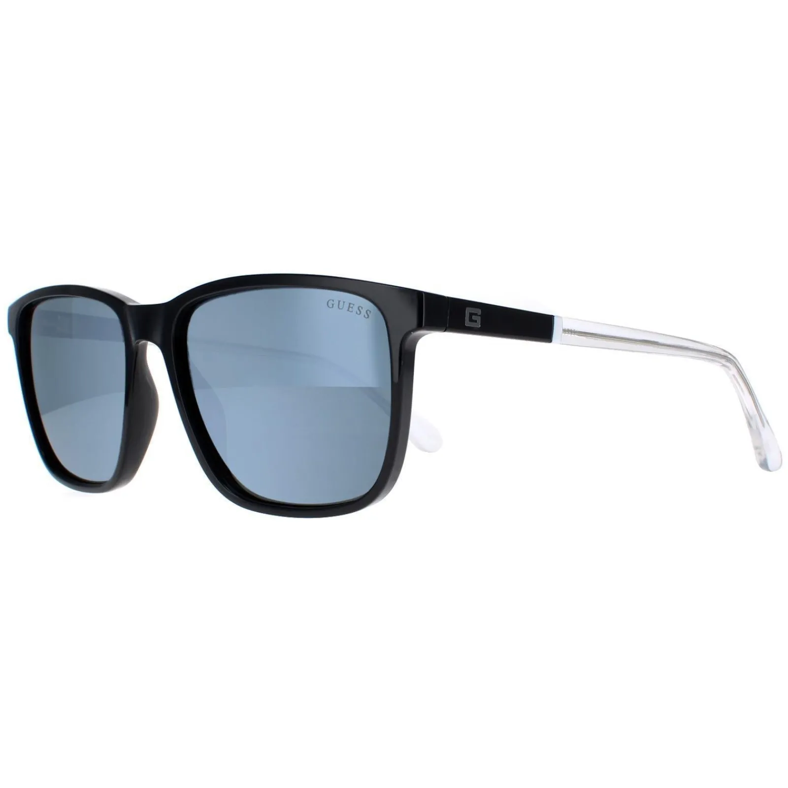 Guess Guess|Square^Sunglasses GU6944 01Q Shiny Black Green Mirror