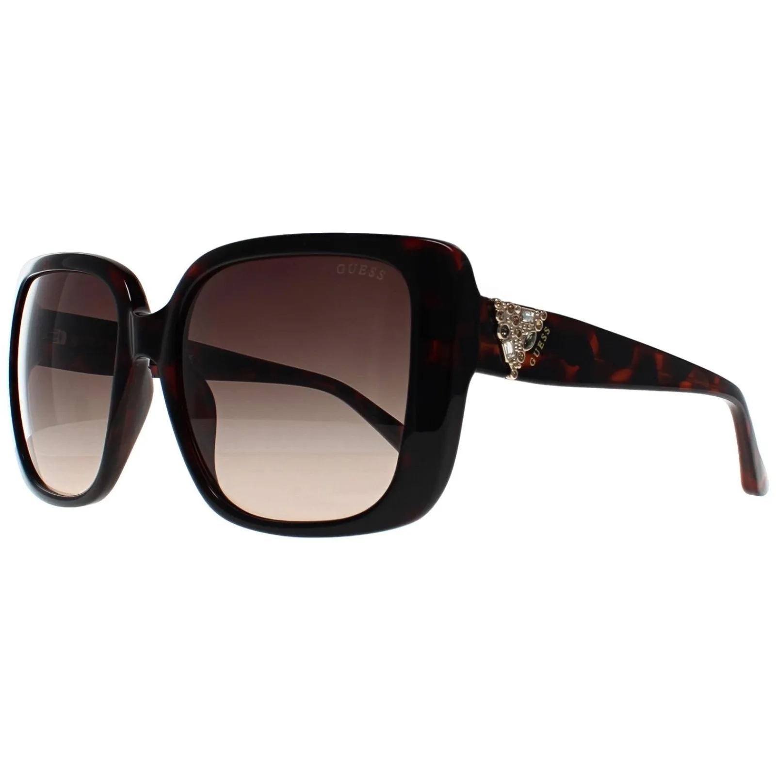 Guess Guess|Square^Sunglasses GU7788-S 52F Shiny Black Grey Gradient