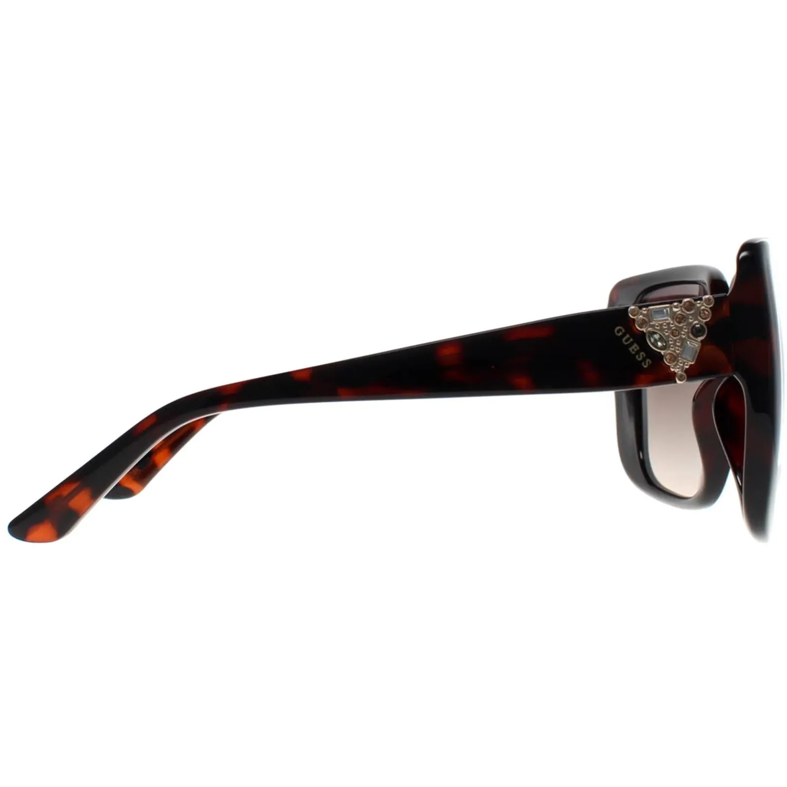 Guess Guess|Square^Sunglasses GU7788-S 52F Shiny Black Grey Gradient