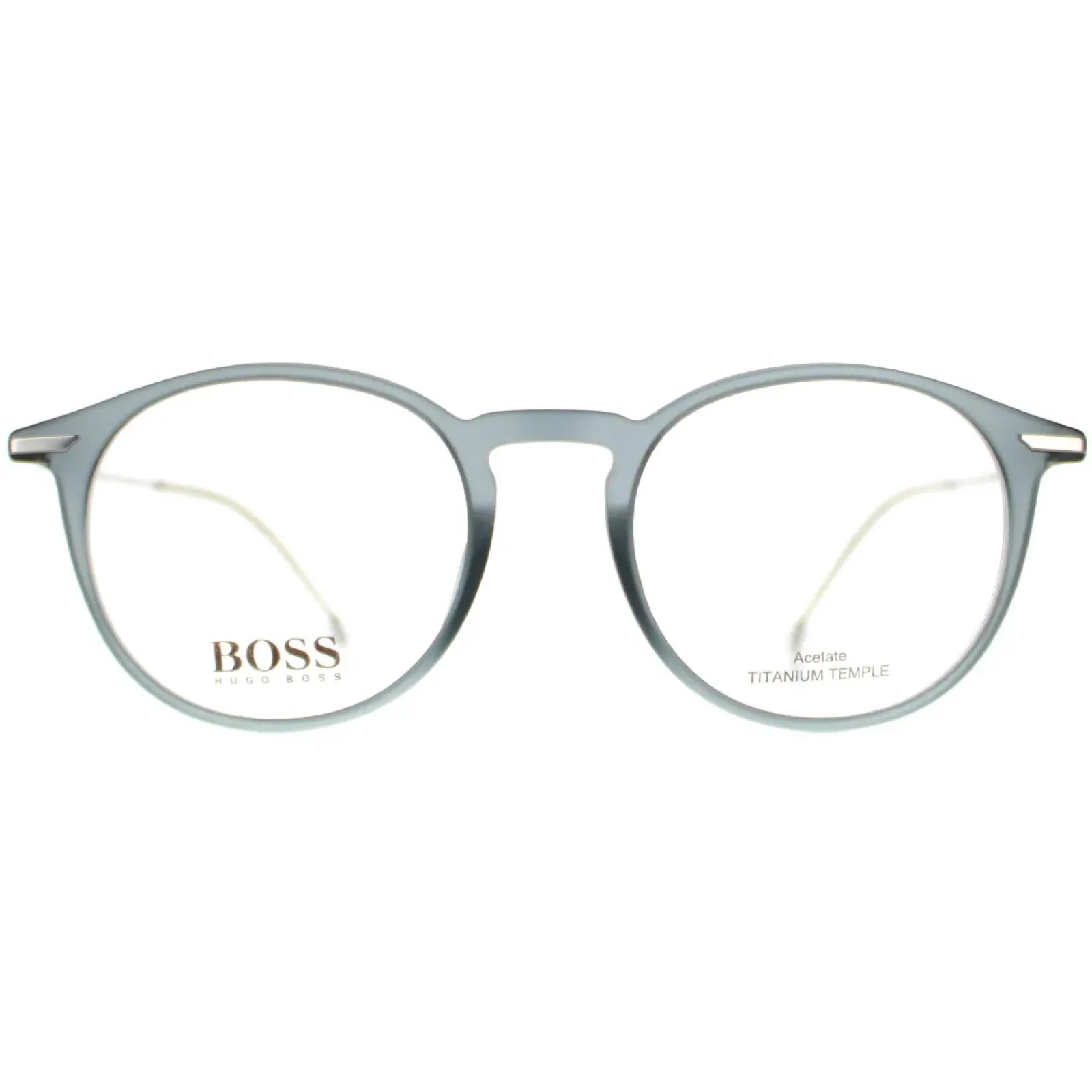 Hugo Boss Round|Hugo Boss^Glasses Frames BOSS 1190/IT PJP Transparent Grey Men