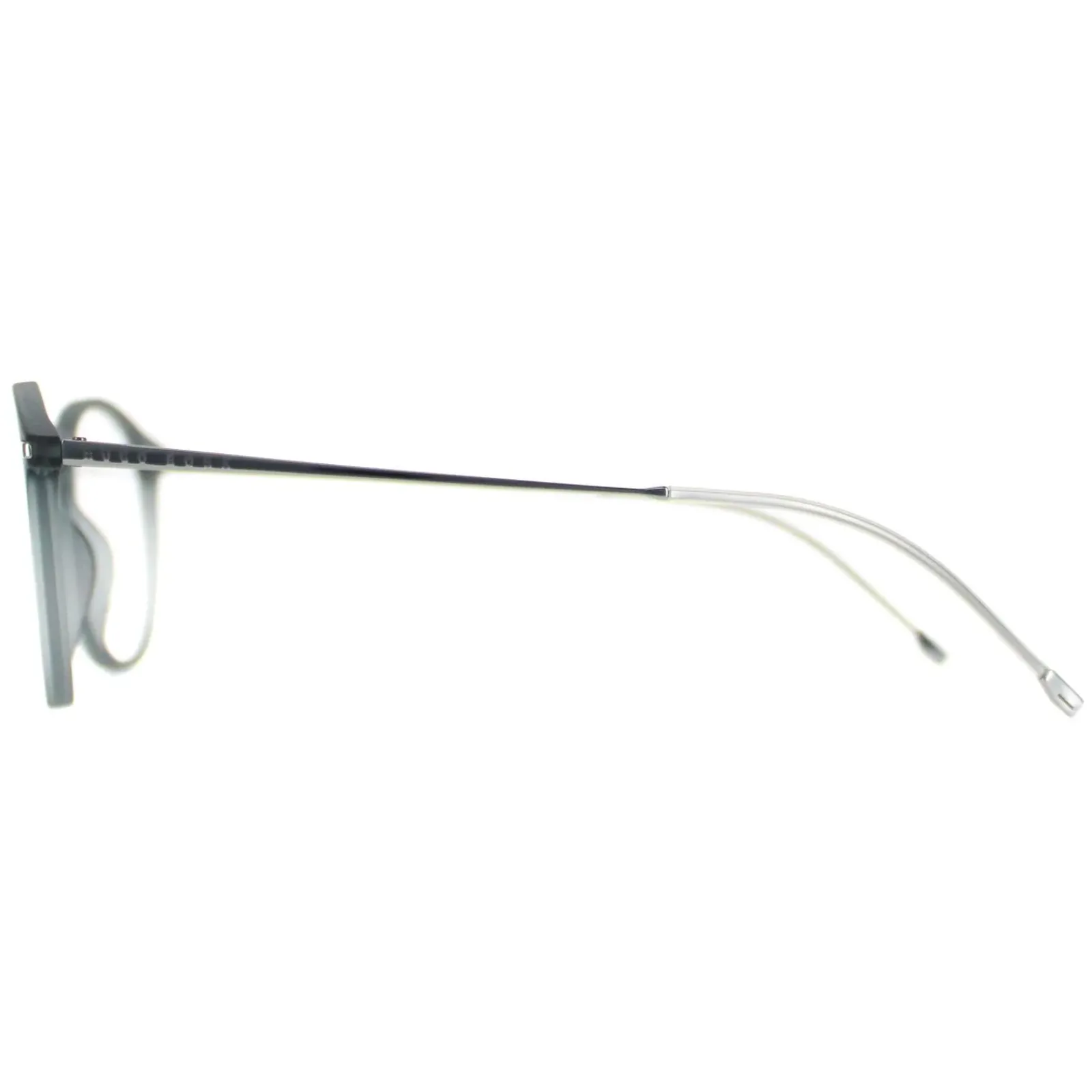 Hugo Boss Round|Hugo Boss^Glasses Frames BOSS 1190/IT PJP Transparent Grey Men
