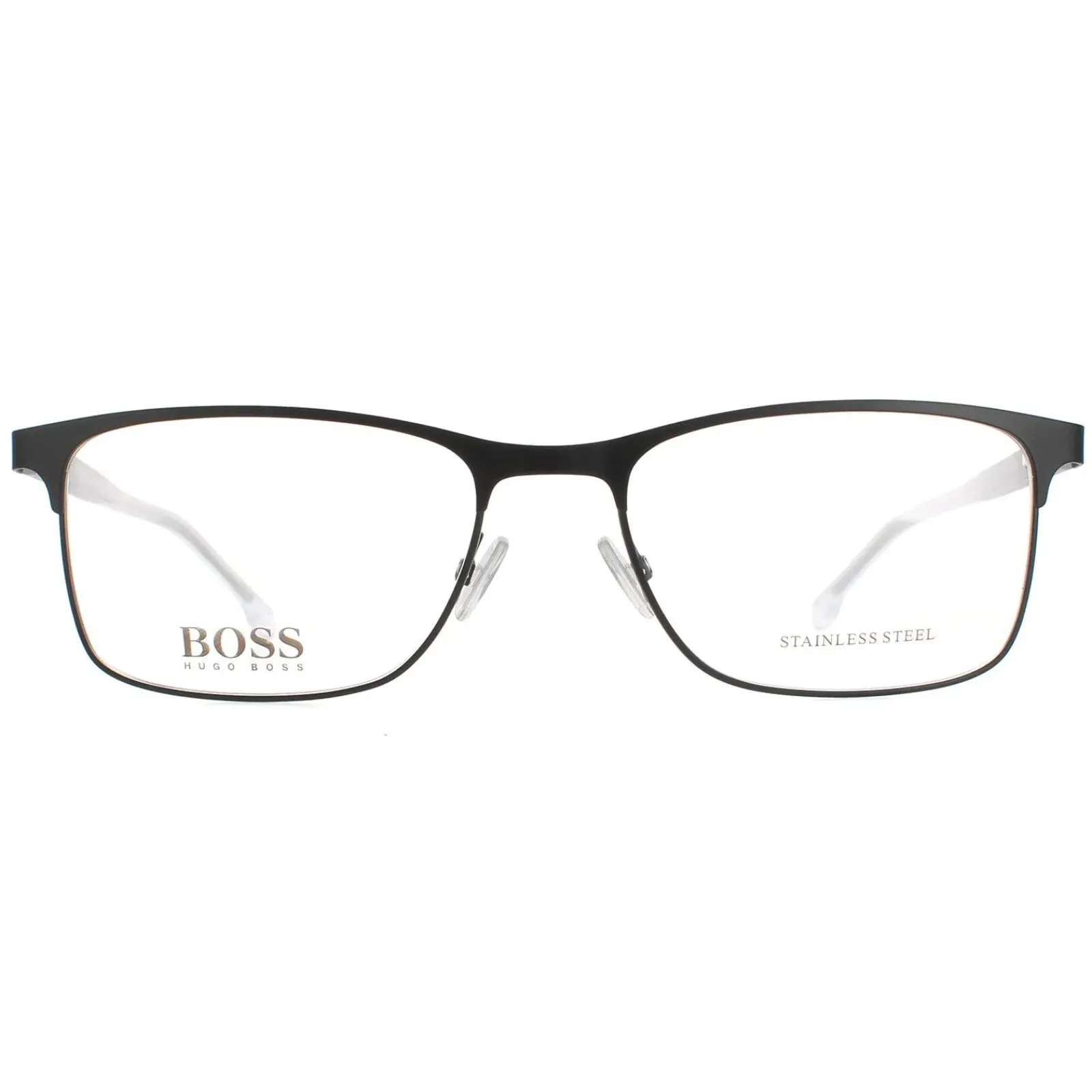 Hugo Boss Rectangle|Hugo Boss^Glasses Frames BOSS 0967/IT 003 Matte Black Men