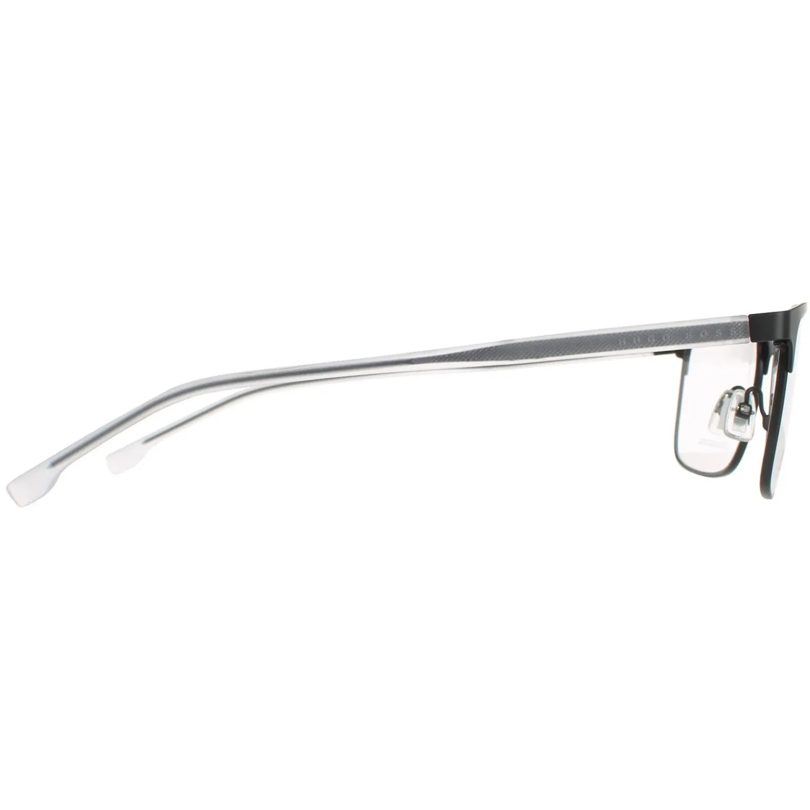 Hugo Boss Rectangle|Hugo Boss^Glasses Frames BOSS 0967/IT 003 Matte Black Men