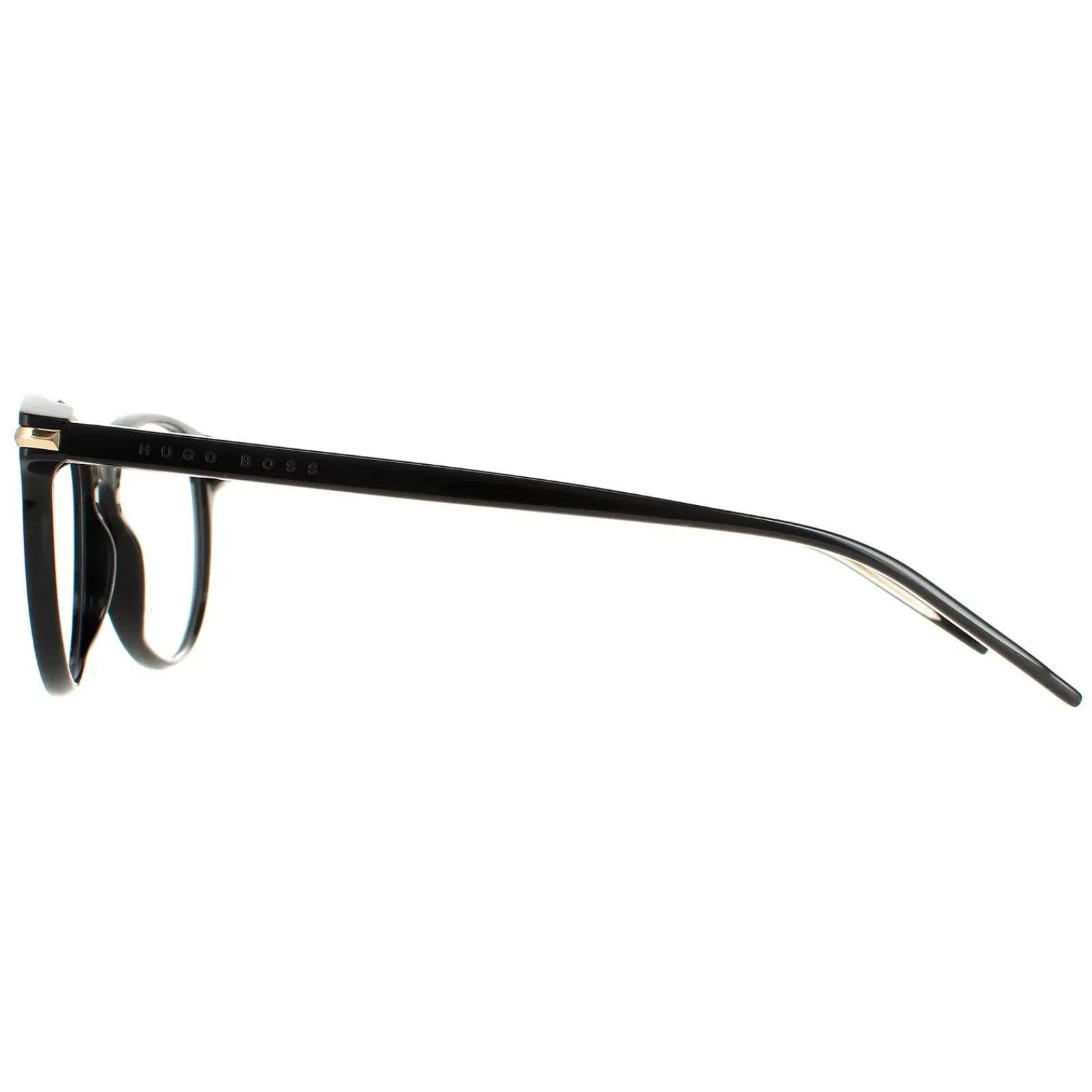 Hugo Boss Round|Round^Glasses Frames BOSS 1270 2M2 Black Gold Men Women
