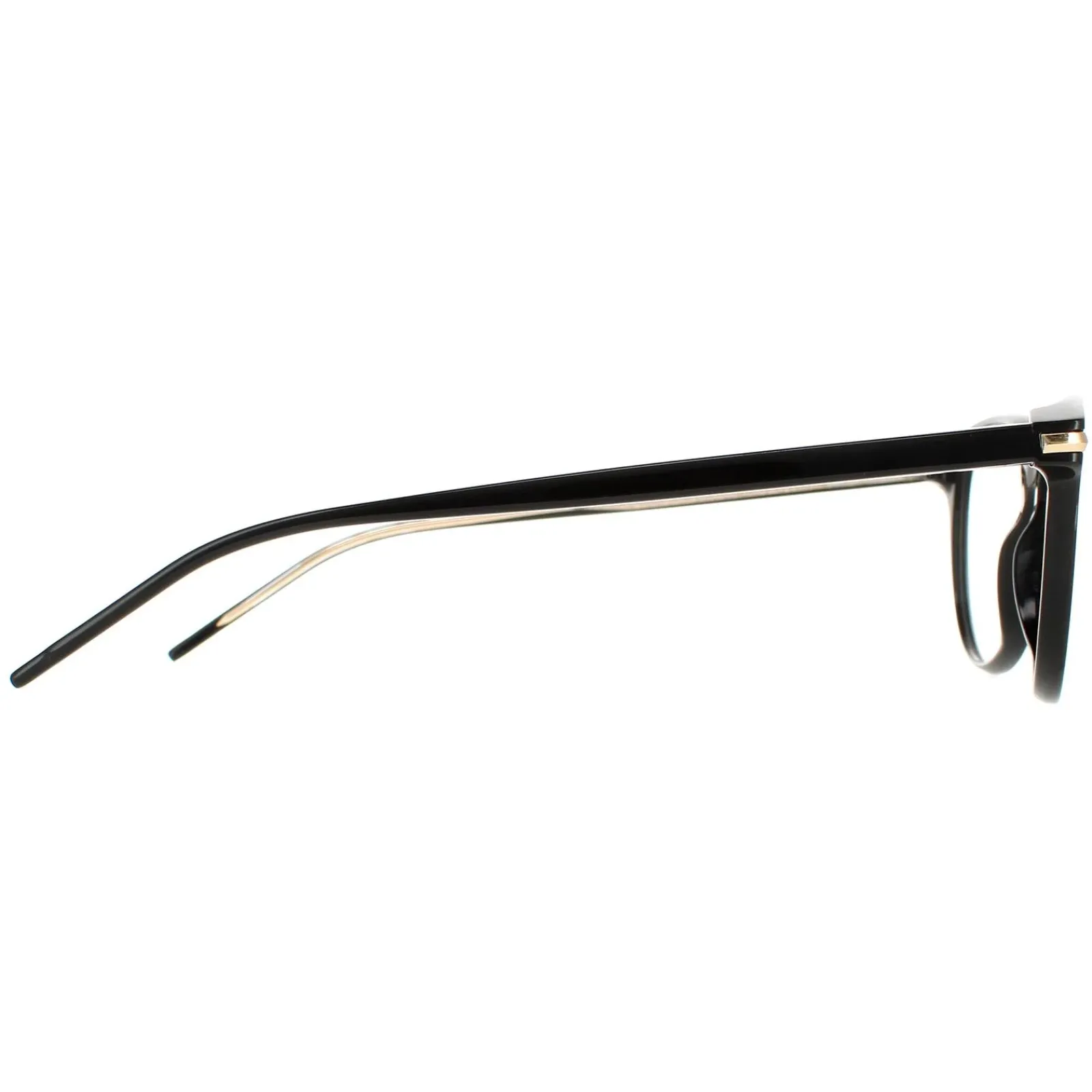 Hugo Boss Round|Round^Glasses Frames BOSS 1270 2M2 Black Gold Men Women