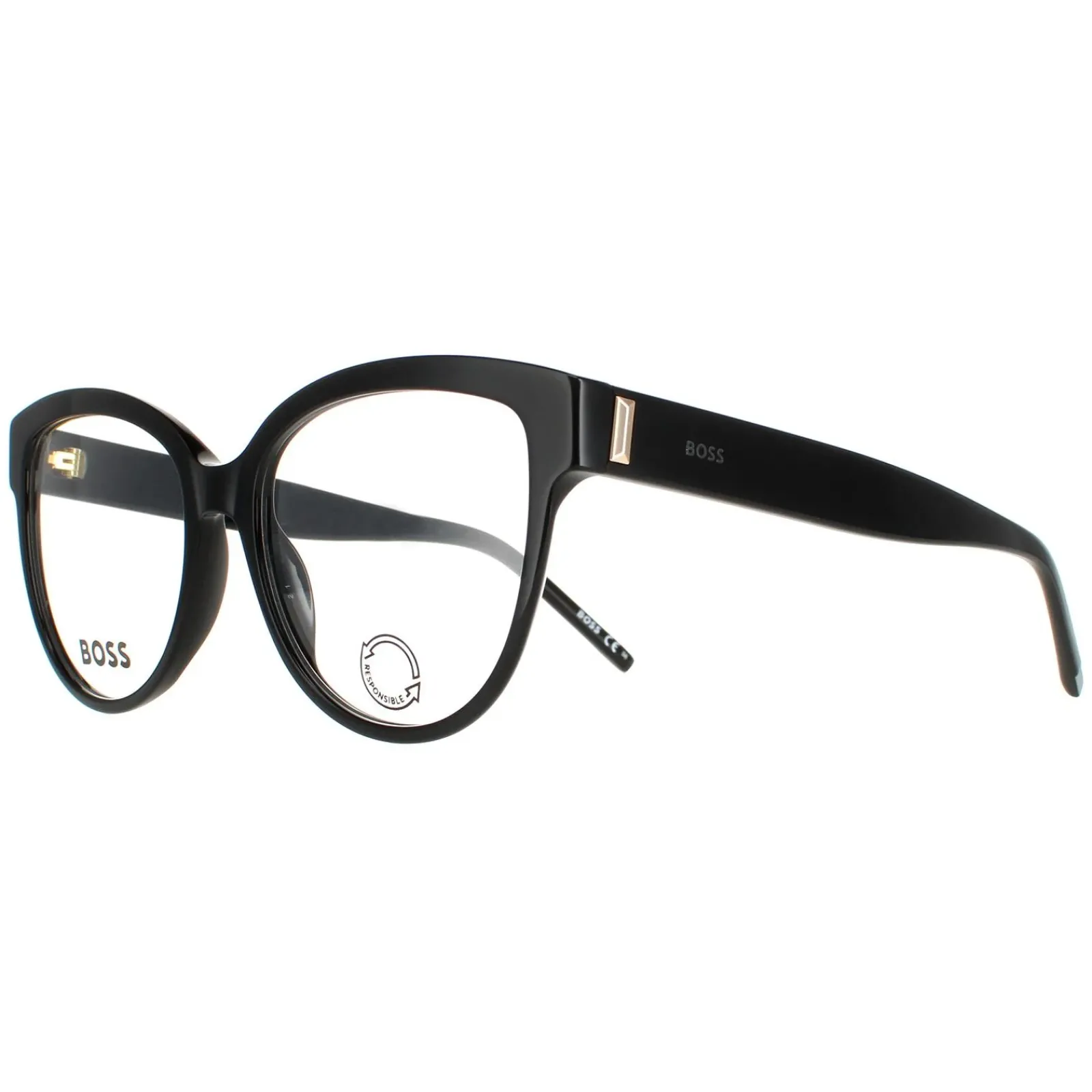 Hugo Boss Hugo Boss^Glasses Frames BOSS 1387 807 Shiny Black Women