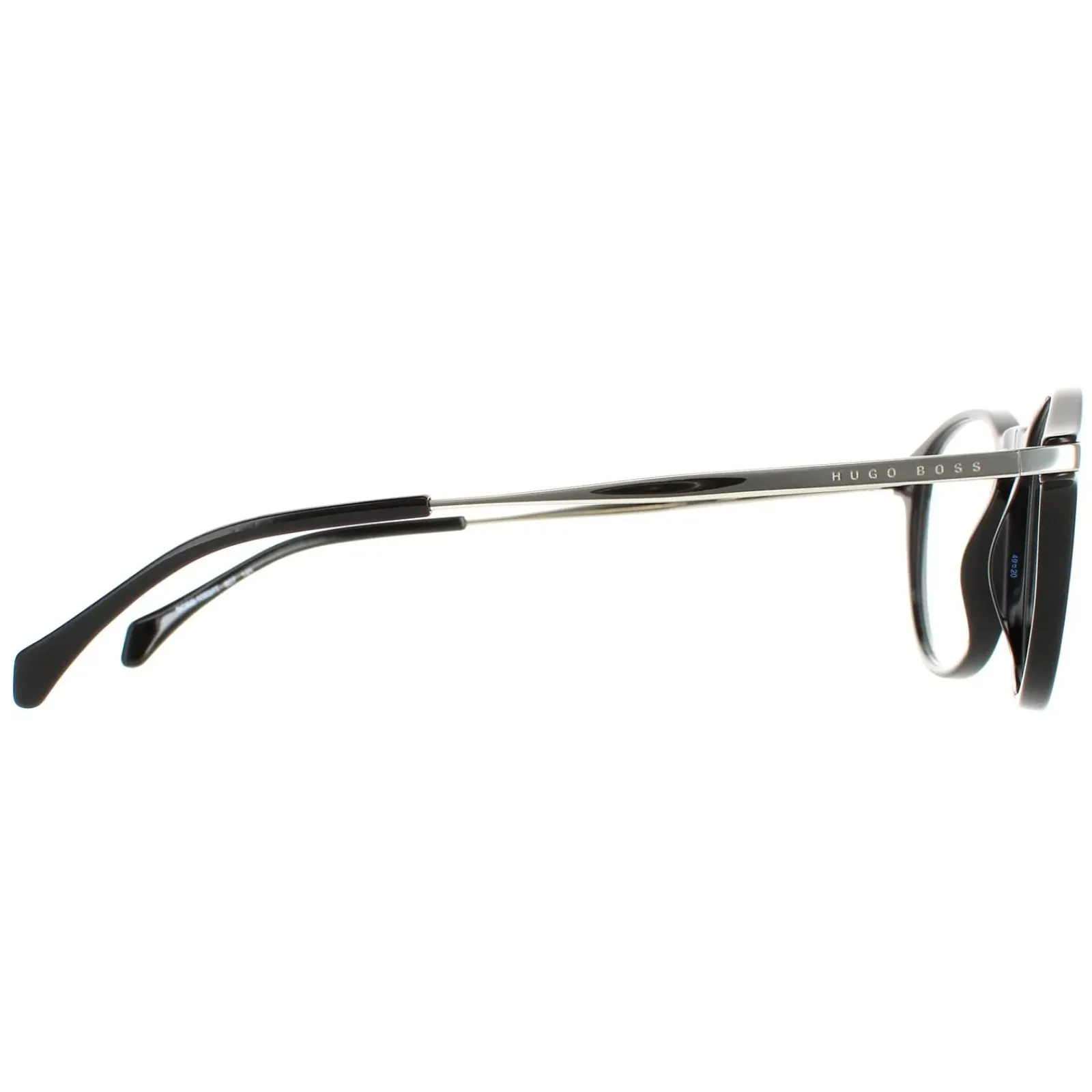 Hugo Boss Round|Hugo Boss^Glasses Frames BOSS 1093/IT 807 Black Men