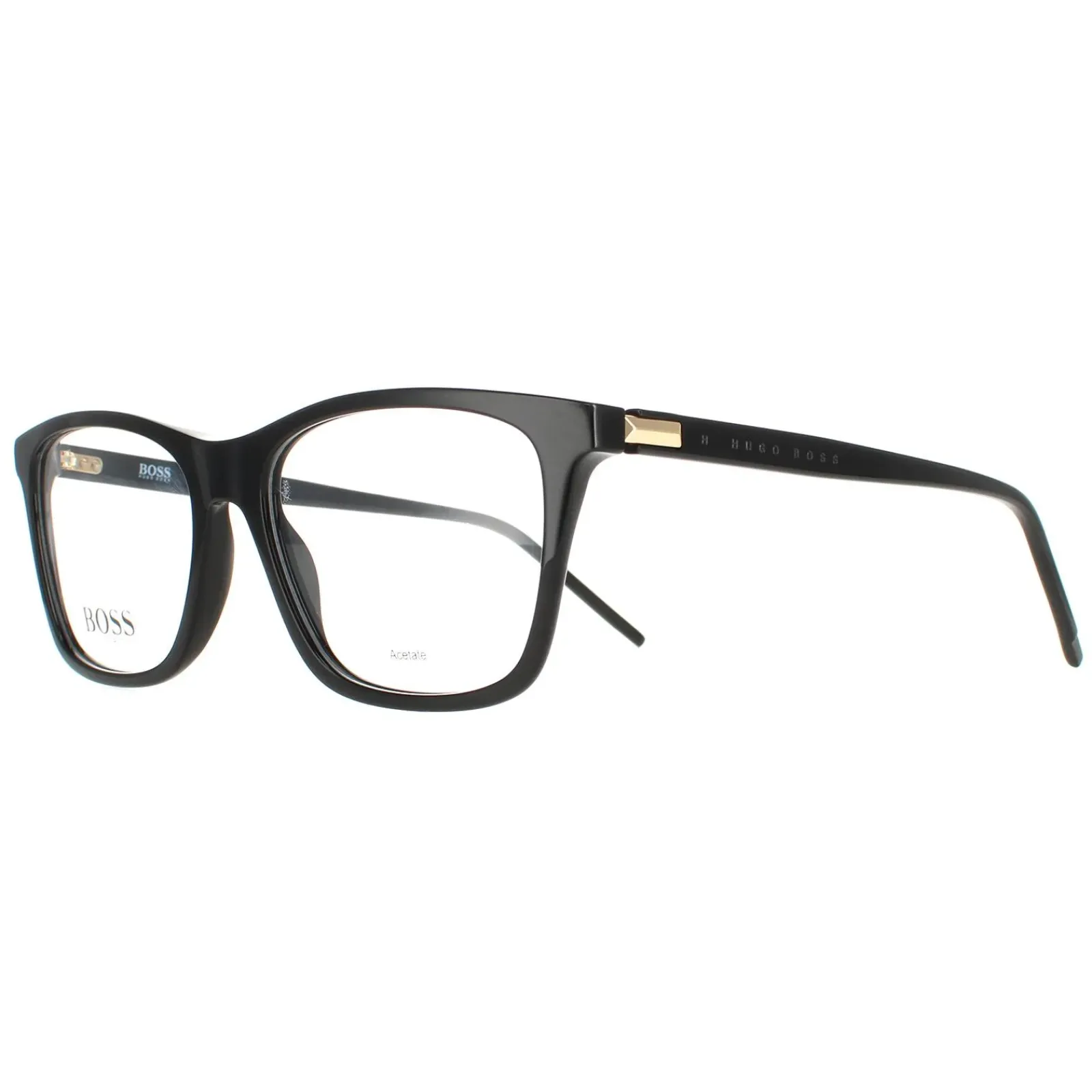 Hugo Boss Square|Square^Glasses Frames BOSS 1158 807 Black Men Women