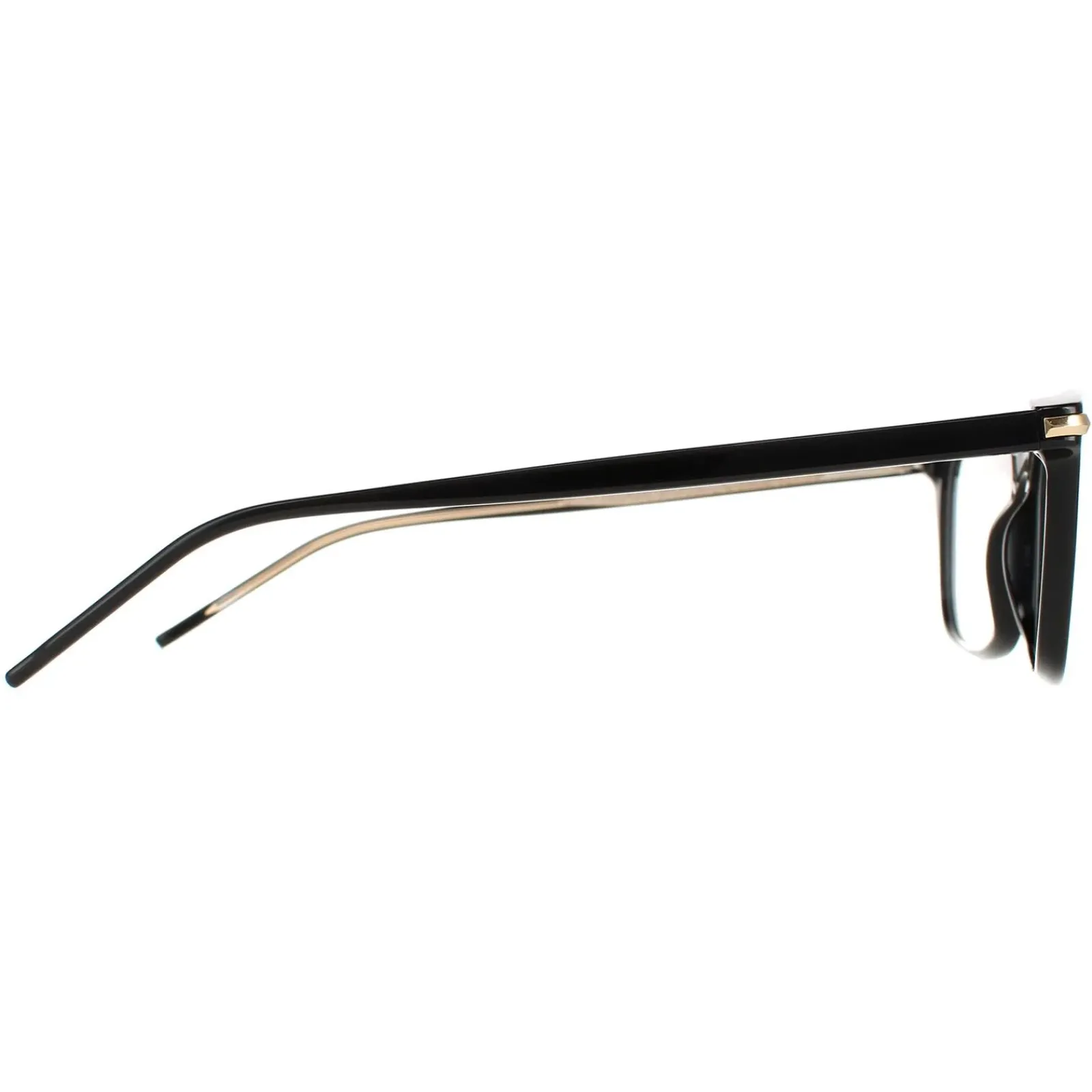 Hugo Boss Square|Square^Glasses Frames BOSS 1269 2M2 Black Gold Men Women