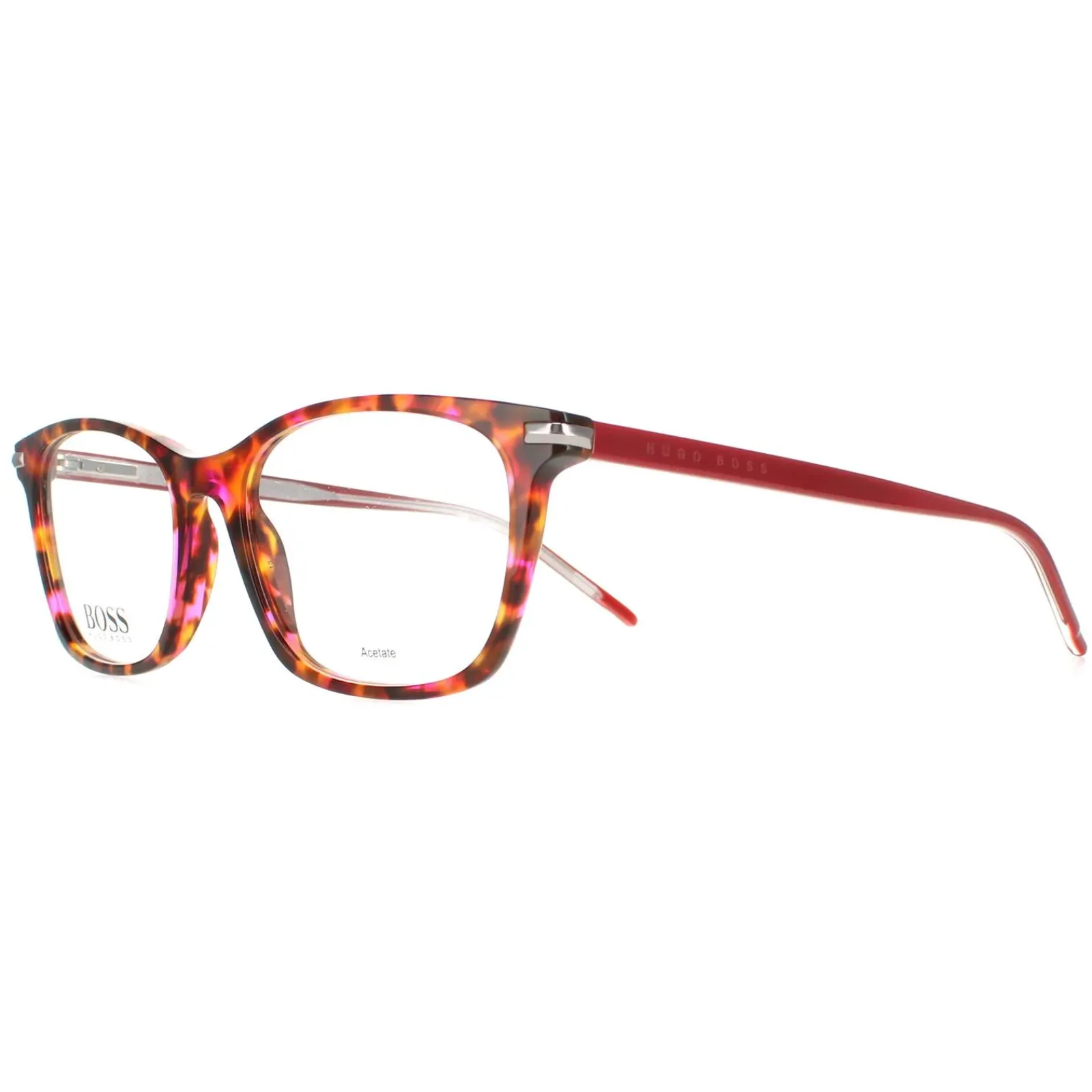 Hugo Boss Square|Square^Glasses Frames BOSS 1269 0UC Red Havana Men Women
