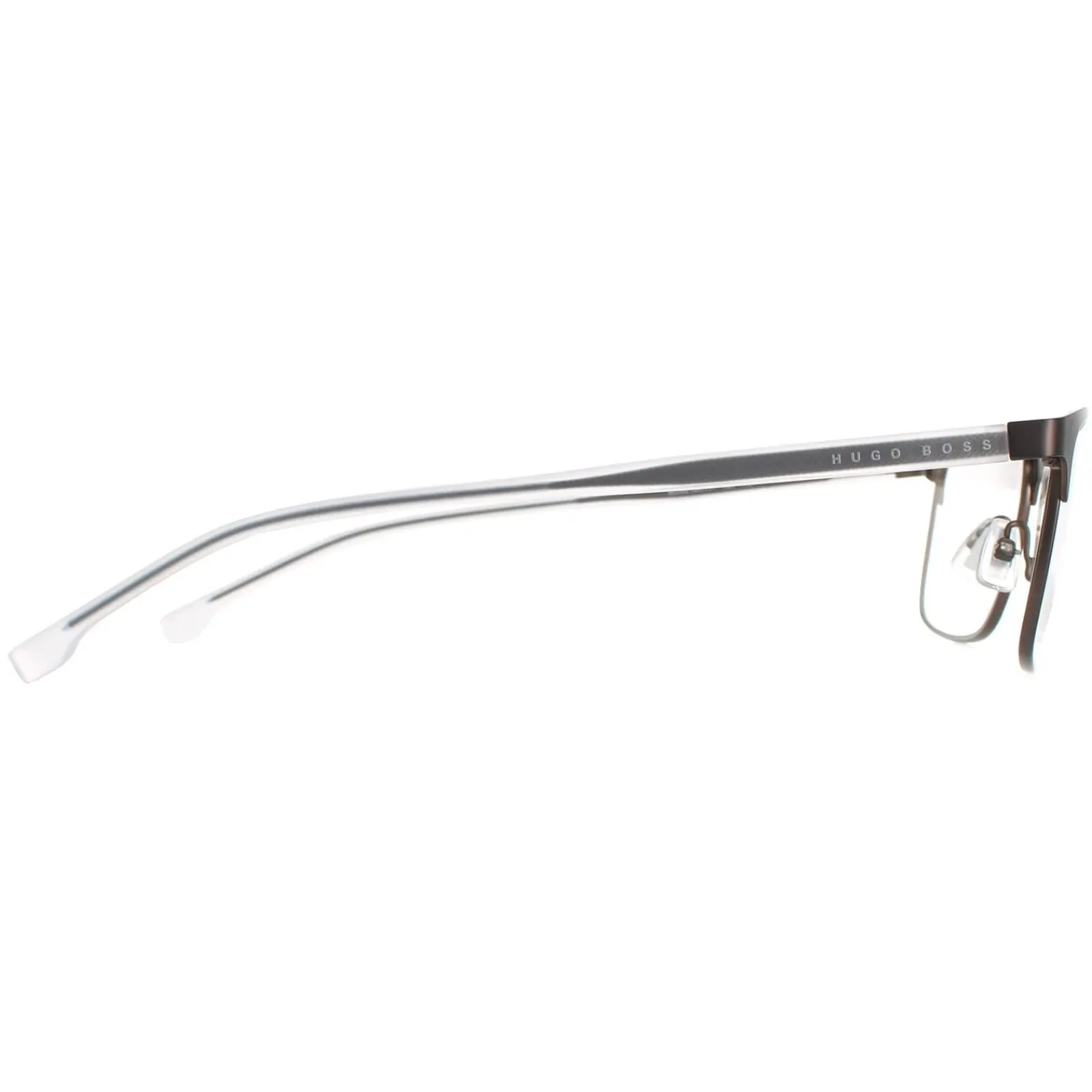 Hugo Boss Rectangle|Hugo Boss^Glasses Frames BOSS 0967/IT YZ4 Matte Brown Men