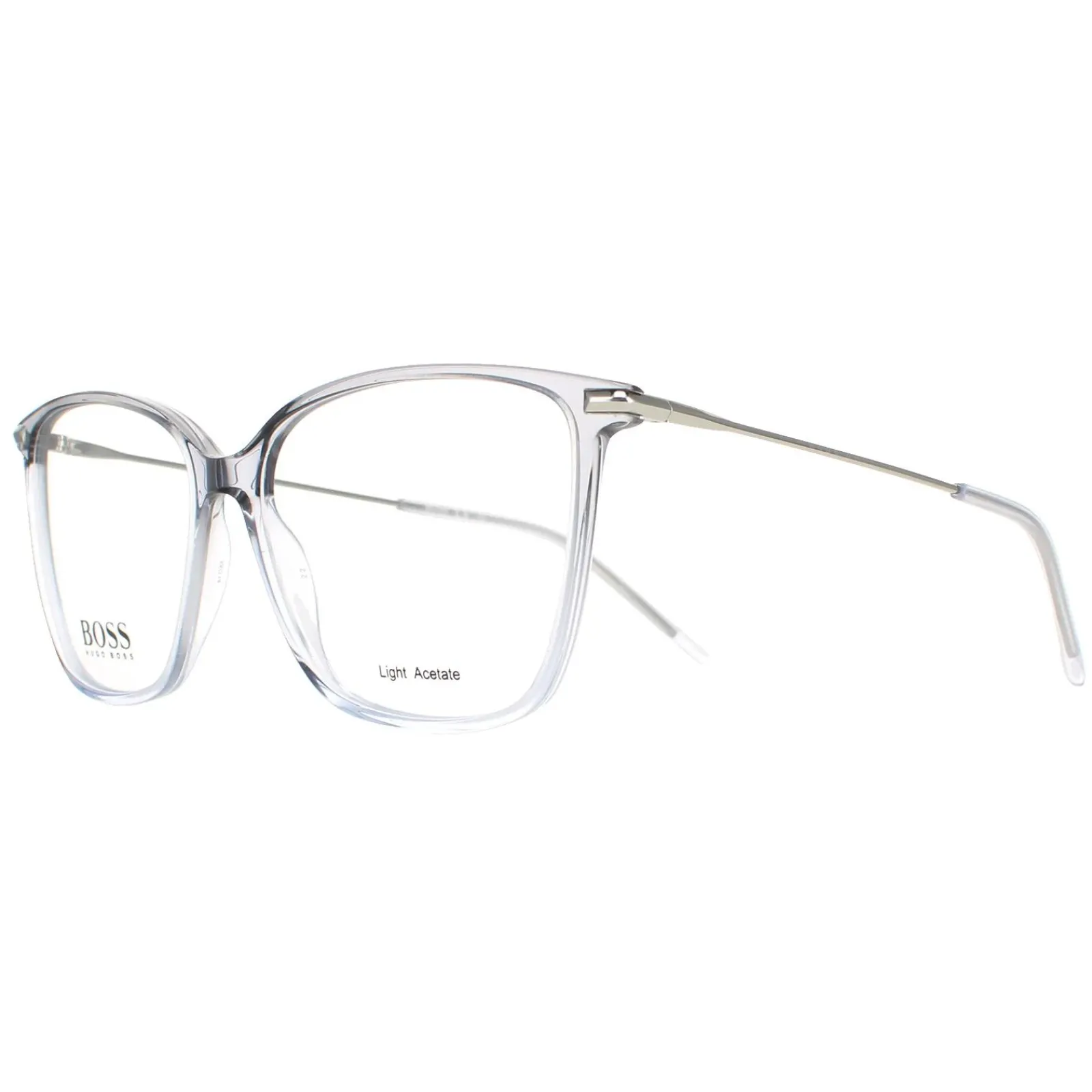 Hugo Boss Square|Hugo Boss^Glasses Frames BOSS 1330 FS2 Crystal Grey Gradient Women