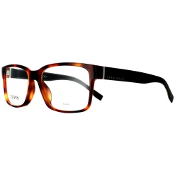 Hugo Boss Square|Hugo Boss^Glasses Frames BOSS 0831/IT Z21 Havana Black Men