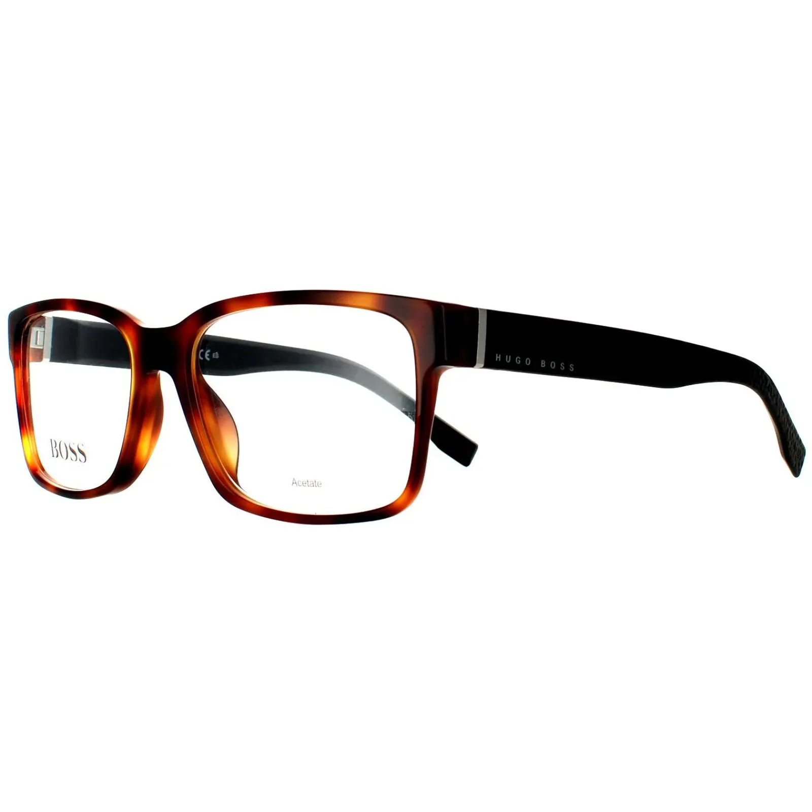 Hugo Boss Square|Hugo Boss^Glasses Frames BOSS 0831/IT Z21 Havana Black Men