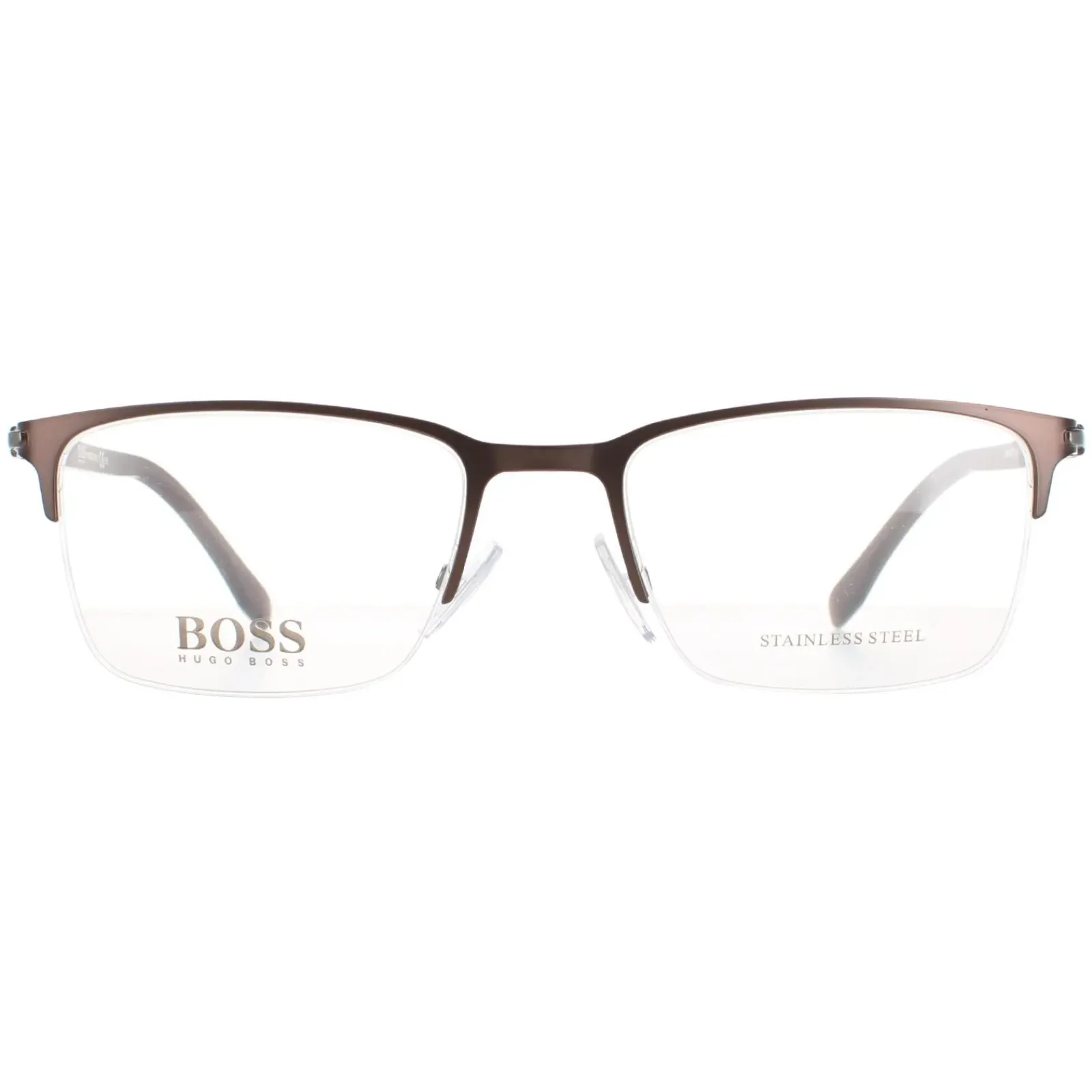 Hugo Boss Hugo Boss^Glasses Frames BOSS 1007/IT 4IN Matte Brown Men