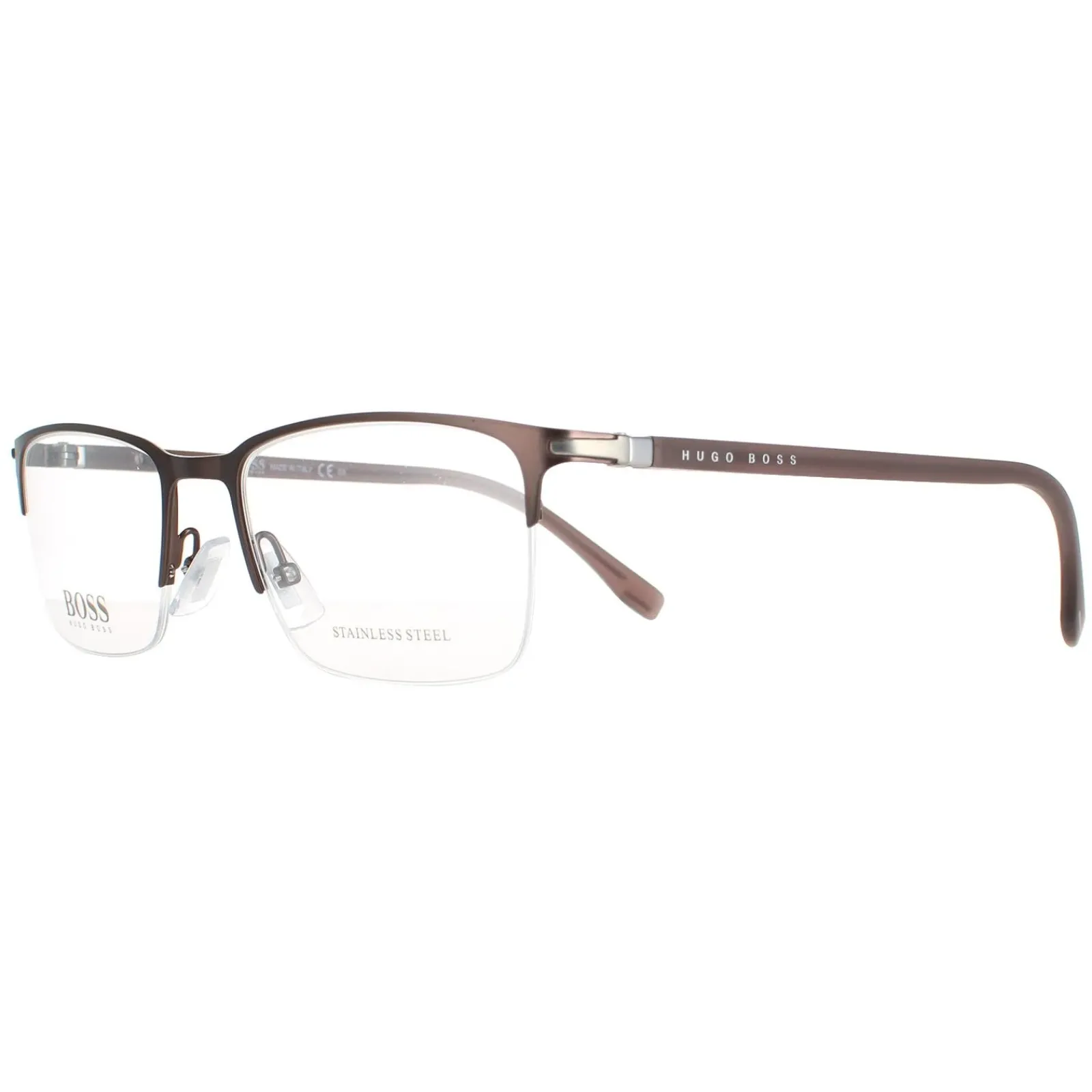 Hugo Boss Hugo Boss^Glasses Frames BOSS 1007/IT 4IN Matte Brown Men