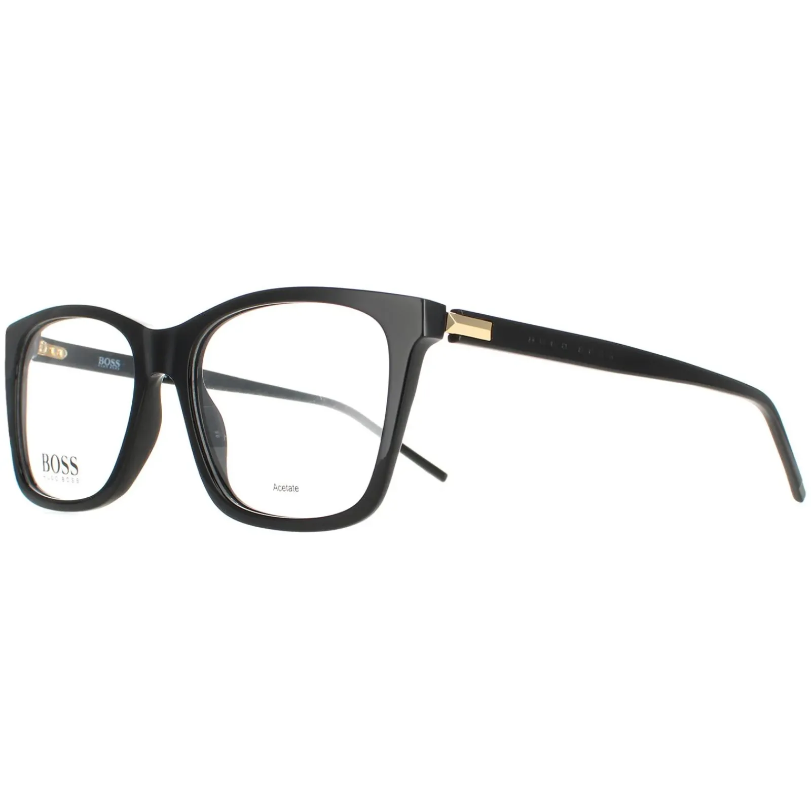 Hugo Boss Square|Square^Glasses Frames BOSS 1158 807 Black Men Women