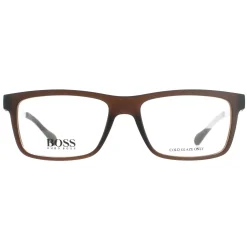 Hugo Boss Hugo Boss^Glasses Frames BOSS 0870 05A Matte Brown Dark Ruthenium Men