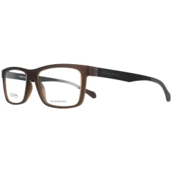 Hugo Boss Hugo Boss^Glasses Frames BOSS 0870 05A Matte Brown Dark Ruthenium Men