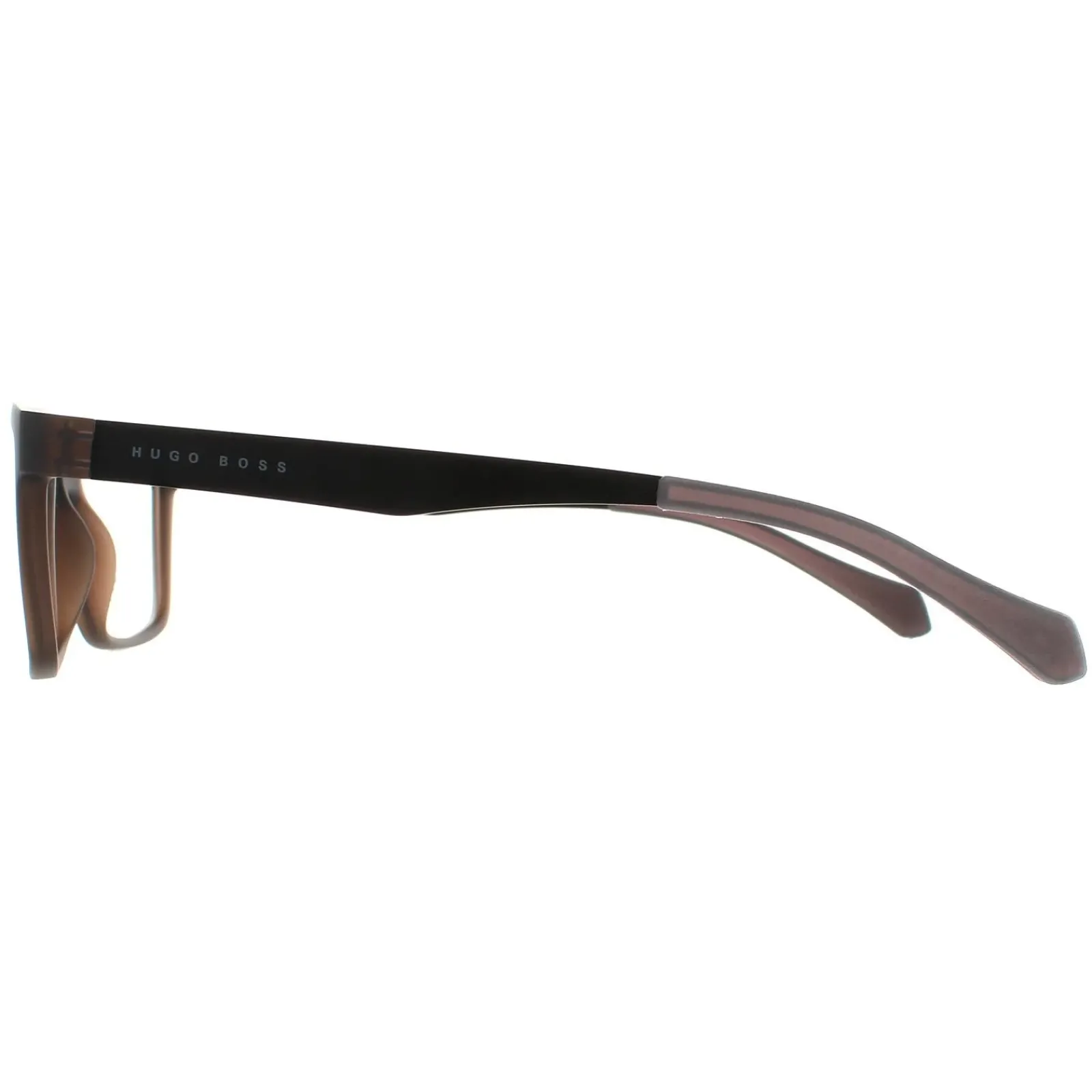 Hugo Boss Hugo Boss^Glasses Frames BOSS 0870 05A Matte Brown Dark Ruthenium Men